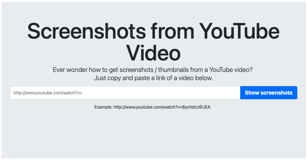 YouTubeScreenShot